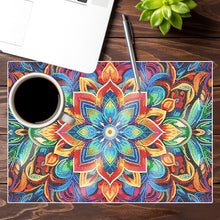 Load image into Gallery viewer, Diamond Painting Placemat Mandala Pattern DIY Diamond Art Placemat for Beginners