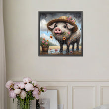 Load image into Gallery viewer, Diamond Painting - Full Square - piggy (30*30CM)