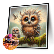 Load image into Gallery viewer, Diamond Painting - Full Square - owl (30*30CM)