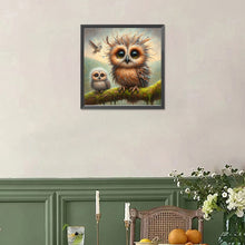 Load image into Gallery viewer, Diamond Painting - Full Square - owl (30*30CM)