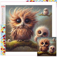 Load image into Gallery viewer, Diamond Painting - Full Square - owl (30*30CM)