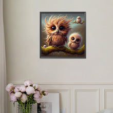 Load image into Gallery viewer, Diamond Painting - Full Square - owl (30*30CM)