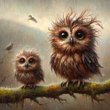 Load image into Gallery viewer, Diamond Painting - Full Square - owl (30*30CM)