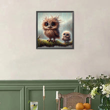 Load image into Gallery viewer, Diamond Painting - Full Square - owl (30*30CM)