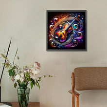 Load image into Gallery viewer, Diamond Painting - Full Round - elegant violin (30*30CM)