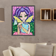 Load image into Gallery viewer, Diamond Painting - Full Round - firefly girl (30*40CM)