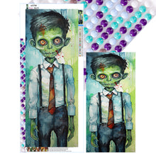 Load image into Gallery viewer, Diamond Painting - Full Round - Zombie in tie and blazer (30*70CM)