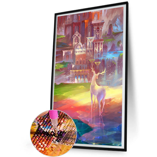 Diamond Painting - Full Round - fantasy landscape (30*50CM)