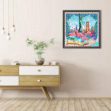 Load image into Gallery viewer, AB Diamond Painting - Full Round - new york landscape (40*40CM)