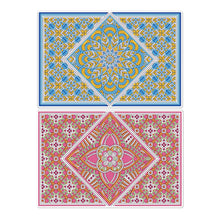 Load image into Gallery viewer, 2Pcs Mandala Diamond Painting Placemat Rectangular Diamond Dot Kits for Home