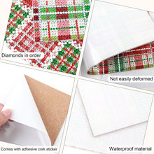 Load image into Gallery viewer, 2Pcs Mandala Diamond Painting Placemat Rectangular Diamond Dot Kits for Home