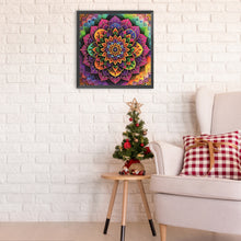 Load image into Gallery viewer, Diamond Painting - Partial Special Shaped - mandala (30*30CM)