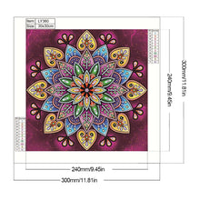 Load image into Gallery viewer, Diamond Painting - Partial Special Shaped - mandala (30*30CM)
