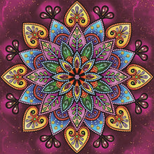 Load image into Gallery viewer, Diamond Painting - Partial Special Shaped - mandala (30*30CM)