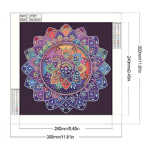 Load image into Gallery viewer, Diamond Painting - Partial Special Shaped - mandala (30*30CM)