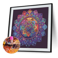 Load image into Gallery viewer, Diamond Painting - Partial Special Shaped - mandala (30*30CM)
