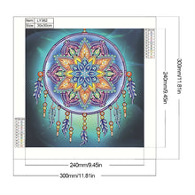 Load image into Gallery viewer, Diamond Painting - Partial Special Shaped - mandala (30*30CM)