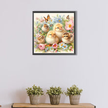 Load image into Gallery viewer, AB Diamond Painting - Full Round - flower duck (40*40CM)