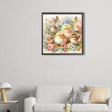 Load image into Gallery viewer, AB Diamond Painting - Full Round - flower duck (40*40CM)