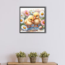 Load image into Gallery viewer, AB Diamond Painting - Full Round - flower duck (40*40CM)
