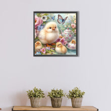 Load image into Gallery viewer, AB Diamond Painting - Full Round - flower duck (40*40CM)