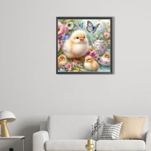 Load image into Gallery viewer, AB Diamond Painting - Full Round - flower duck (40*40CM)