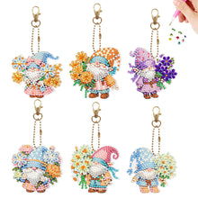 Load image into Gallery viewer, PVC Double Sided Special Shaped Cartoon Pattern Full Drill Keyring for Beginners