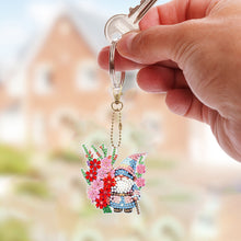 Load image into Gallery viewer, PVC Double Sided Special Shaped Cartoon Pattern Full Drill Keyring for Beginners