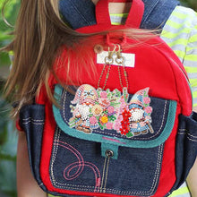 Load image into Gallery viewer, PVC Double Sided Special Shaped Cartoon Pattern Full Drill Keyring for Beginners