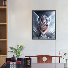Load image into Gallery viewer, Diamond Painting - Full Square - angel girl (40*50CM)