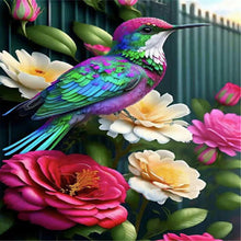 Load image into Gallery viewer, Diamond Painting - Full Square - hummingbird (40*55CM)