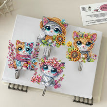 Load image into Gallery viewer, 6Pcs Animal Diamond Painting Hooks Diamond Art Craft Wall Hooks DIY Crafts Decor