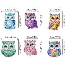Load image into Gallery viewer, 6Pcs Animal Diamond Painting Hooks Diamond Art Craft Wall Hooks DIY Crafts Decor