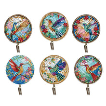 Load image into Gallery viewer, 6Pcs Animal Diamond Painting Hooks Diamond Art Craft Wall Hooks DIY Crafts Decor