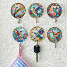Load image into Gallery viewer, 6Pcs Animal Diamond Painting Hooks Diamond Art Craft Wall Hooks DIY Crafts Decor