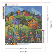 Load image into Gallery viewer, Diamond Painting - Full Round - color house (40*40CM)