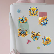 Load image into Gallery viewer, 6Pcs Special Shape Cartoon Fridge Stickers Diamond Painting Magnets Refrigerator