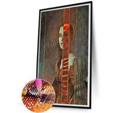 Load image into Gallery viewer, Diamond Painting - Full Round - skull veil (30*50CM)