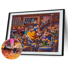 Load image into Gallery viewer, Diamond Painting - Full Round - Snow White and the Dwarfs (40*30CM)