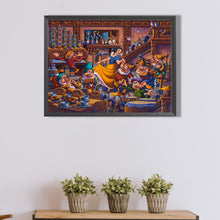 Load image into Gallery viewer, Diamond Painting - Full Round - Snow White and the Dwarfs (40*30CM)