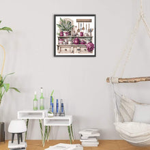 Load image into Gallery viewer, Diamond Painting - Partial Special Shaped - retro cabinets (30*30CM)
