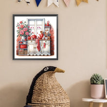 Load image into Gallery viewer, Diamond Painting - Partial Special Shaped - retro cabinets (30*30CM)