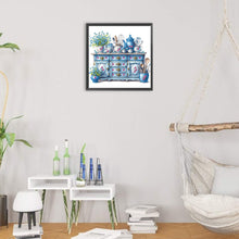 Load image into Gallery viewer, Diamond Painting - Partial Special Shaped - retro cabinets (30*30CM)