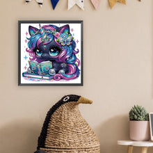 Load image into Gallery viewer, Diamond Painting - Partial Special Shaped - Colorful unicorn (30*30CM)