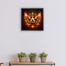 Load image into Gallery viewer, Diamond Painting - Full Round - Feather wings letter A (30*30CM)