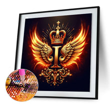 Load image into Gallery viewer, Diamond Painting - Full Round - Feather wings letter I (30*30CM)
