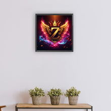 Load image into Gallery viewer, Diamond Painting - Full Round - Feather wings letter Z (30*30CM)