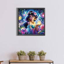Load image into Gallery viewer, Diamond Painting - Full Round - princess jasmine (40*40CM)