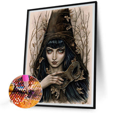Load image into Gallery viewer, AB Diamond Painting - Full Round - Mysterious girl (40*50CM)