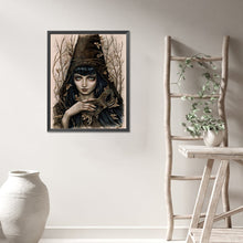 Load image into Gallery viewer, AB Diamond Painting - Full Round - Mysterious girl (40*50CM)